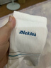 Dickies襪子10A級抗菌防臭棉襪男女同款中筒襪舒適排汗高彈條紋白襪 曬單實(shí)拍圖