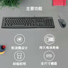 羅技（Logitech）MK220 鍵鼠套裝 無線鍵鼠套裝 辦公鍵鼠套裝  多媒體鍵鼠套裝 帶無線2.4G接收器 黑色 曬單實拍圖