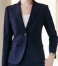 羅蒙女士小西裝外套職業(yè)西服套裝女商務(wù)通勤工作服休閑韓版西服高級感 曬單實(shí)拍圖