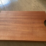 京東京造 菜板 砧案板切菜實(shí)木家用食品級抗菌【烏檀整木】 45*30*3CM 曬單實(shí)拍圖