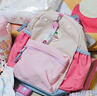 SHUKIKU兒童書包幼兒園背包防丟失輕便防潑水大容量雙肩包桃子果汁S+碼 曬單實(shí)拍圖