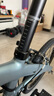 大行（DAHON）P10折疊自行車(chē)20英寸10速鋁合金成人通勤V剎 PAA003 消光灰藍 曬單實(shí)拍圖