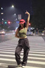 NASA WASSUP官方潮牌聯(lián)名休閑褲男夏秋季美式傘兵工裝褲薄款男女沖鋒紙袋褲子 淺灰色 XL （建議130-145斤） 曬單實拍圖