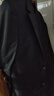 羅蒙西服套裝男士修身職業(yè)正裝西裝套裝商務(wù)伴郎服新郎服結婚禮服男裝 曬單實(shí)拍圖