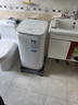 海爾（Haier）洗衣機小型全自動(dòng) 迷你嬰兒內衣洗 3KG高溫除菌超凈洗洗衣機租房一人 國家補貼15% XQBM30-R368 曬單實(shí)拍圖