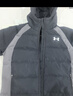 UNDER ARMOUR（Under Armour）童裝運動(dòng)休閑風(fēng)格羽絨服-1 黑色 160 曬單實(shí)拍圖