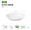 宜家（IKEA）OFTAST奧夫塔耐熱餐盤(pán)菜盤(pán)碗碟西餐盤(pán)骨碟家用套裝餐具 【20件套】碗+深盤(pán)+餐盤(pán)+碟 曬單實(shí)拍圖