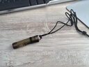 韻山珀影超輕量化手電筒戶(hù)外強(qiáng)光多功能充電露營(yíng)迷你便攜EDC帽夾 琥珀色電筒+登山扣+傘繩+繩帽夾 曬單實(shí)拍圖