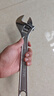 得力（deli）活動(dòng)扳手專業(yè)級家用衛(wèi)浴兩用多功能活口字板大開口光柄活扳手12寸 曬單實(shí)拍圖