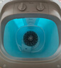 美的（Midea）迷你洗衣機 MB30V21EPLUS 3KG嬰兒小型兒童內(nèi)衣洗衣機 全自動波輪 省電 健康除螨宿舍 以舊換新 曬單實拍圖