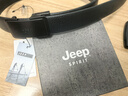 JEEP SPIRIT吉普皮帶男自動(dòng)扣頭層牛皮腰帶商務(wù)休閑褲帶生日禮物七夕老公 曬單實(shí)拍圖