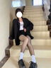 貓人光腿神器黑透膚秋冬防勾絲大碼不掉檔微壓顯瘦收腹提臀打底連褲襪 黑透膚 【平腰連腳 200g/10~20℃】 1條 均碼 （建議80~160斤） 曬單實(shí)拍圖