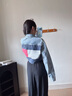 TOMMY JEANS25新款秋冬女裝純棉美式潮流醒目大旗標(biāo)寬松短牛仔外套21063 牛仔藍(lán)1A5 XS （推薦：80-100斤） 曬單實(shí)拍圖