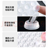 墨斗魚(yú)防撞貼硅膠家具柜門(mén)防撞墊門(mén)把手防撞顆粒冰箱透明防撞神器64粒 曬單實(shí)拍圖