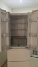 海爾（Haier）冰箱342升一級(jí)雙變頻風(fēng)冷無(wú)霜雙開(kāi)門(mén)四門(mén)法式多門(mén)三檔變溫超薄可嵌入Leader系列家用家電國(guó)家補(bǔ)貼 342升冰雪白+1級(jí)雙變頻+黑金凈味+冷藏三檔變溫 曬單實(shí)拍圖