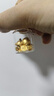 賽菲爾足金999.9十二生肖蛇金豆黃金投資金塊生肖金條 生肖虎 約1克 曬單實(shí)拍圖