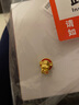 周大生腕美文運(yùn)財(cái)福黃金轉(zhuǎn)運(yùn)珠足金夜光琺瑯笑口財(cái)神七夕禮物送女友 笑口財(cái)神轉(zhuǎn)運(yùn)珠 1.05g -【不配繩,介意慎拍】 曬單實(shí)拍圖