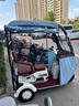 飛鴿三輪車(chē)電動(dòng)車(chē)一體雨棚老年代步電瓶車(chē)接送孩子電動(dòng)三輪車(chē)新國標Q3 800W72V20A6塊鉛酸電池約60公里 曬單實(shí)拍圖