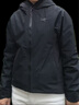 ARC'TERYX始祖鳥(niǎo) SOLANO HOODY 防風(fēng) 男子 軟殼夾克 BLACK/黑色 M 曬單實(shí)拍圖