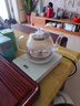 益茶福全自動(dòng)上水電熱水壺茶臺(tái)燒水壺飲水燒水一體機(jī)玻璃底部上水單壺茶幾煮茶壺保溫泡茶壺開(kāi)水壺煲水壺 1L 藍(lán)光玻璃套裝316鋼 曬單實(shí)拍圖