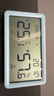 得力(deli)室內(nèi)溫濕度表 LCD電子溫濕度計(jì) 嬰兒房室內(nèi)溫濕度表 辦公用品兒童禮物老人禮品藍(lán)色 曬單實(shí)拍圖
