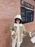 俞兆林羽絨棉服女綠色小個(gè)子牛角扣外套女冬季2025新款厚實(shí)保暖 豆綠色 M 120斤內 曬單實(shí)拍圖