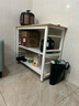 全品屋廚房置物架落地多功能切菜桌子多層餐邊鍋具置物收納柜櫥柜窄04 曬單實(shí)拍圖