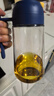 小熊（Bear）油壺廚房 油瓶油罐調(diào)料瓶玻璃油瓶醬油瓶自動開合不掛油 600ml  曬單實拍圖