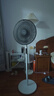 美的（Midea）【颶風(fēng)清涼】 家用電風(fēng)扇落地扇7葉遙控扇立式轉頁(yè)扇臥室搖頭節能空氣循環(huán)通風(fēng)大風(fēng)量宿舍SAH35BJD 曬單實(shí)拍圖