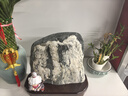 泰山老奶奶泰山石敢當原石鎮(zhèn)宅祝福家居辦公室內外客廳招財天然靠山石頭擺件 泰山原石--高26-30cm款（推薦） 曬單實拍圖