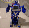 變形金剛（TRANSFORMERS）兒童玩具正版授權(quán)遙控車機(jī)器人生日禮物模型擎天柱三電版 曬單實(shí)拍圖