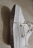 耐克（NIKE）空軍一號AIR FORCE 1女子膠底運動(dòng)鞋秋季低幫板鞋FV3654 111帆白/帆白/帆白/金屬色 37.5 曬單實(shí)拍圖