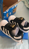 阿迪達斯（adidas）童鞋三葉草兒童春秋款男女?huà)胪浀棕悮ゎ^運動(dòng)鞋KI8790 曬單實(shí)拍圖