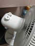 美的（Midea）電風(fēng)扇家用7葉落地扇搖頭電風(fēng)扇循臥室宿舍輕音風(fēng)扇臺式桌面小型風(fēng)扇臺地兩用升級款 白色丨7葉臺地兩用 曬單實(shí)拍圖
