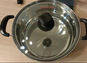 美廚（maxcook）湯鍋 304不銹鋼湯鍋湯煲22cm 加厚復(fù)合底 燃?xì)鉅t電磁爐通用YC-22 曬單實拍圖