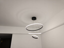 FSL佛山照明客廳LED餐廳吊燈北歐輕奢創(chuàng)意餐桌燈具可調(diào)節(jié)吊線45W 曬單實拍圖