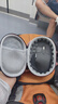 適用羅技MX Master3鼠標(biāo)盒MX Master 3S鼠標(biāo)收納包便攜手提保護(hù)套2s硬殼收納盒 黑色【灰內(nèi)波點(diǎn)收納盒】 曬單實(shí)拍圖
