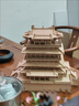 樂go高難度鸛雀樓榫卯積木實(shí)木質(zhì)中國古建筑模型拼裝玩具生日禮物 鸛雀樓-中國古建筑【完全版837片】 曬單實(shí)拍圖