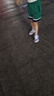 特步（XTEP）兒童童鞋女童中大童舒適輕便透氣運動(dòng)跑鞋 雪青紫 35碼 曬單實(shí)拍圖
