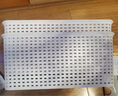 名創(chuàng  )優(yōu)品（MINISO）帶蓋收納筐大號桌面收納盒衣物玩具雜物加厚收納籃臥室廚房浴室 【2只裝】大號收納筐-堅固加厚 曬單實(shí)拍圖
