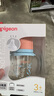 貝親（Pigeon）PPSU雙把手防脹氣奶瓶240ml 叢林小兔 M號奶嘴 3月+ AA218 曬單實(shí)拍圖