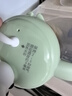 貝親兒童牛奶杯1-3歲寶寶喝水喝奶PPSU直飲奶瓶雙吸管水杯 綠色330mL 曬單實拍圖