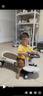 ANGI BABY兒童扭扭車(chē)1-3-6歲扭扭車(chē)防側翻滑行車(chē)大人可坐承重閃光輪溜溜車(chē) 天云灰 【音樂(lè )+閃光輪+車(chē)身燈光】 曬單實(shí)拍圖