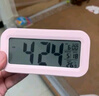康巴絲鬧鐘智能電子大屏幕大數字桌面時(shí)鐘輕觸點(diǎn)亮小鬧鐘兒童鬧鐘 升級款2219A粉色 曬單實(shí)拍圖