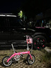 大行（DAHON）折疊自行車(chē)14英寸超輕便攜小輪男女式單車(chē)BYA412 粉色 曬單實(shí)拍圖