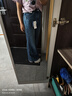 自巧【率性闊腿】小個(gè)子新復古回潮微喇牛仔褲女2024新款拖地褲長(cháng)褲 牛仔藍 M (4碼) 曬單實(shí)拍圖