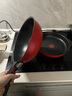 特福（Tefal）鍋具套裝百變鍋可拆卸煎炒鍋有鈦不粘鍋六件套千葉玫瑰紅 曬單實(shí)拍圖