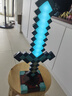 我的世界鉆石劍發(fā)光寶劍擺件像素MC解壓火把燈Minecraft周邊玩具 鉆石劍燈PRO版7色拔劍可亮 曬單實(shí)拍圖