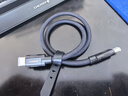 海備思USB4全功能數(shù)據(jù)線type-c超軟240W充電線雷電4/5雙頭公對公ctoc編織線80Gbps視頻線高速傳輸V2 曬單實拍圖