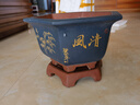 紫砂茶葉罐錫蓋大號(hào)陶瓷密封罐普洱茶小儲(chǔ)存罐醒茶罐一斤裝散茶罐 美人肩500g裝山水圖 曬單實(shí)拍圖